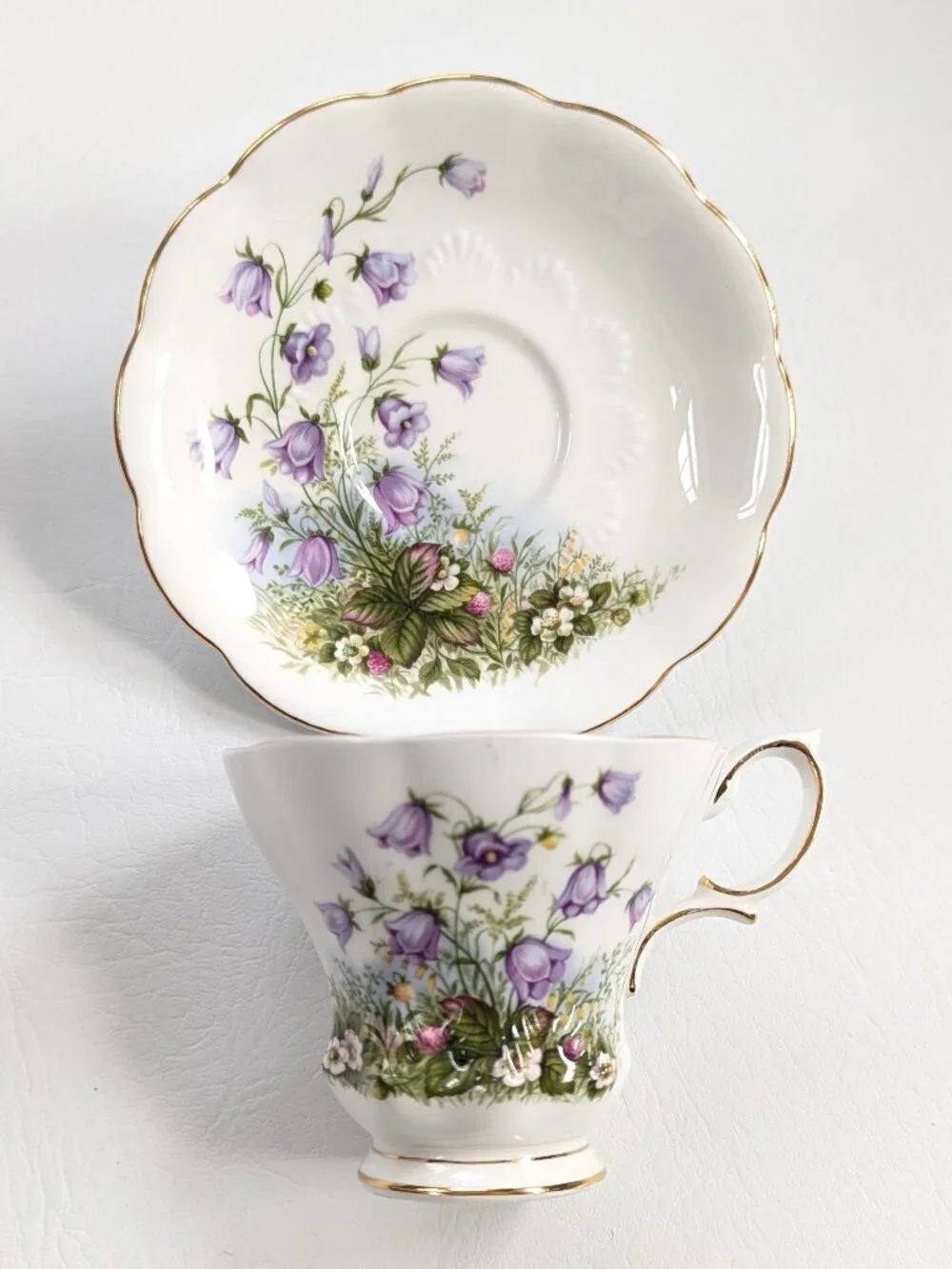 Royal Albert Sunnyside Series Juliet Teacup & Saucer English Fine Bone China